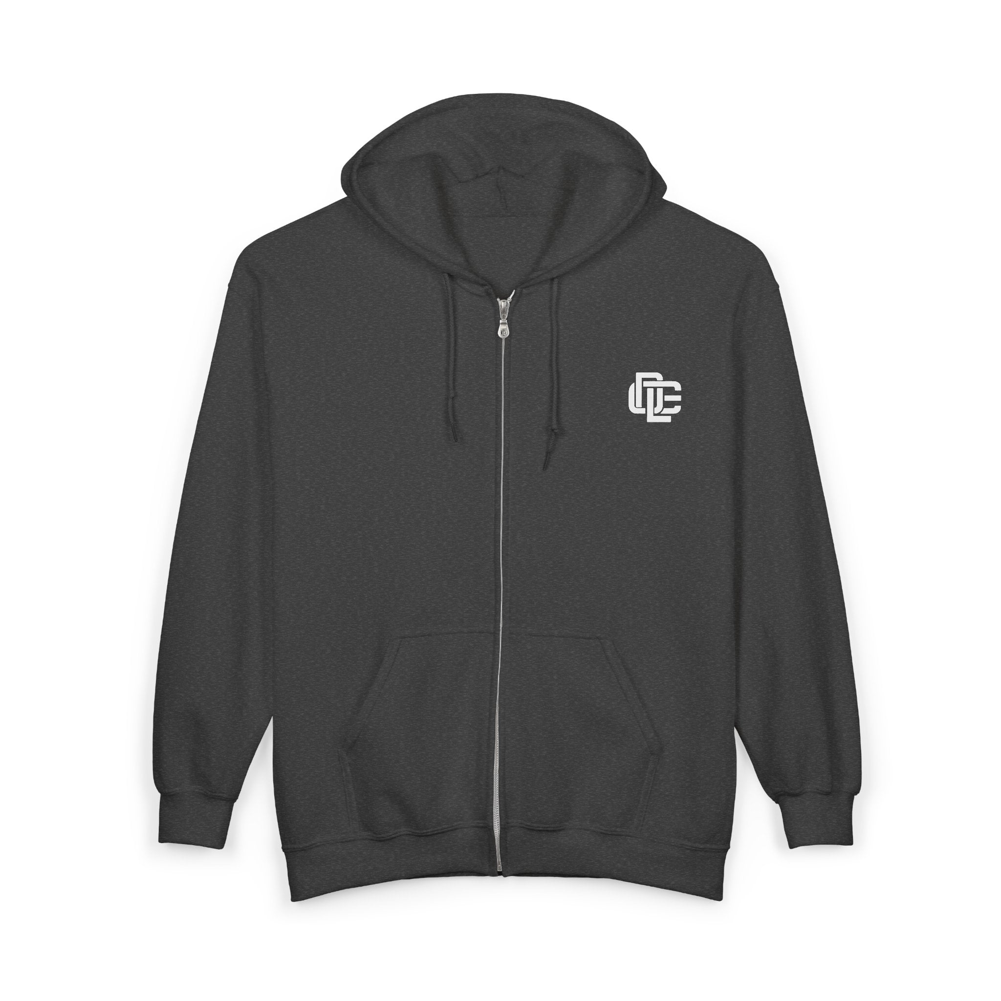 Unisex DOE Full Zip Hooded Sweatshirt