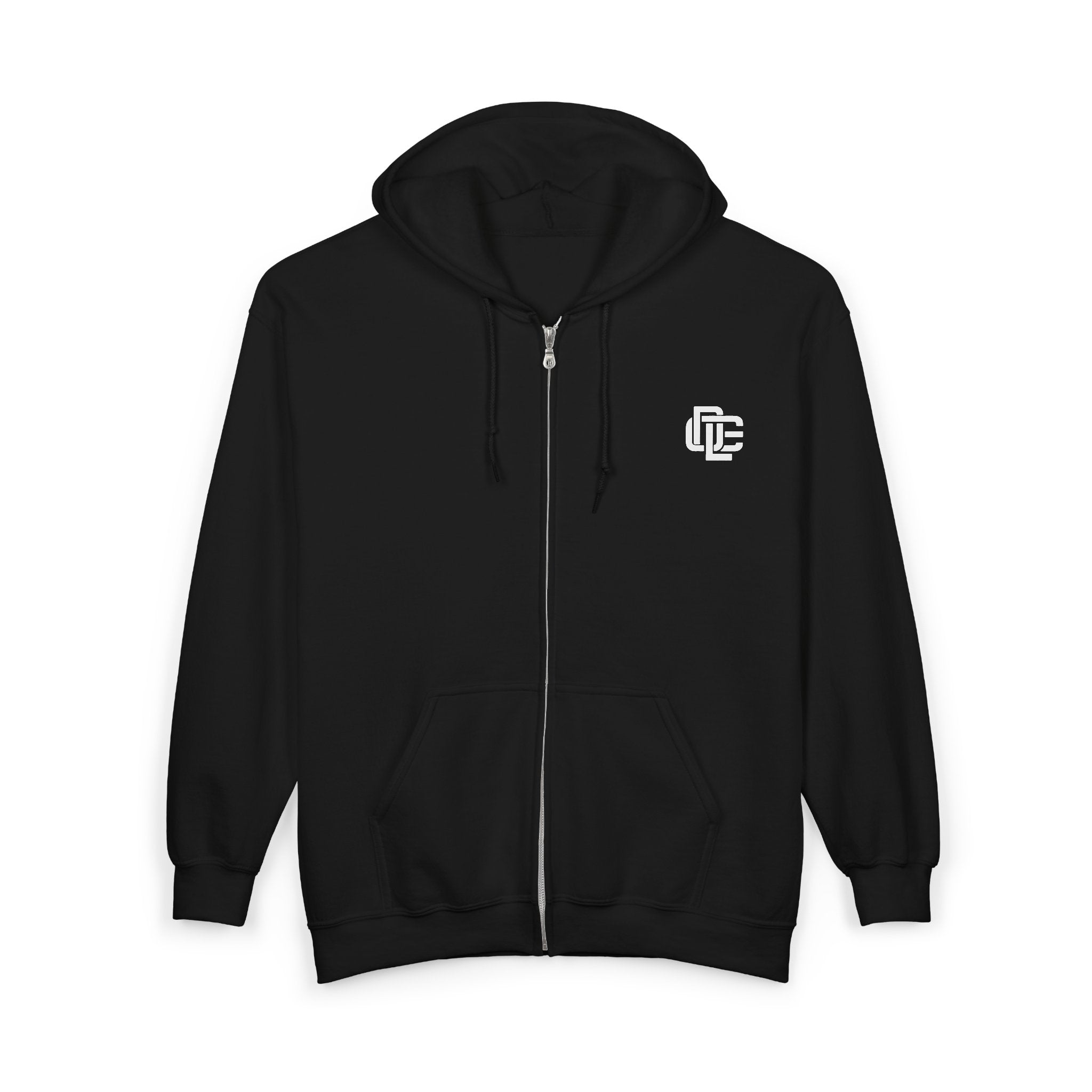 Unisex DOE Full Zip Hooded Sweatshirt