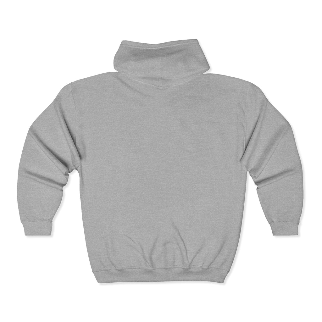 Unisex DOE Full Zip Hooded Sweatshirt