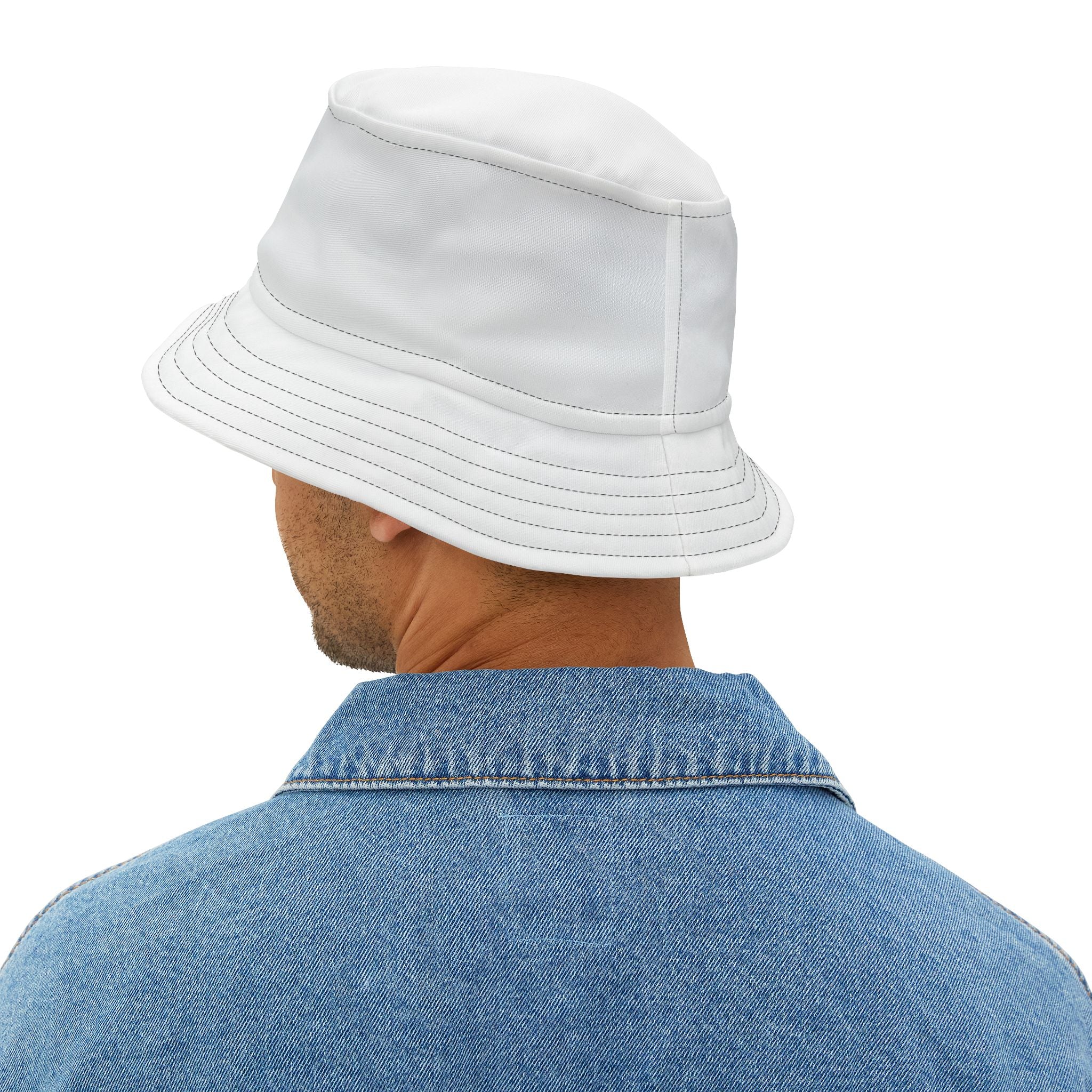 White Bucket Hat