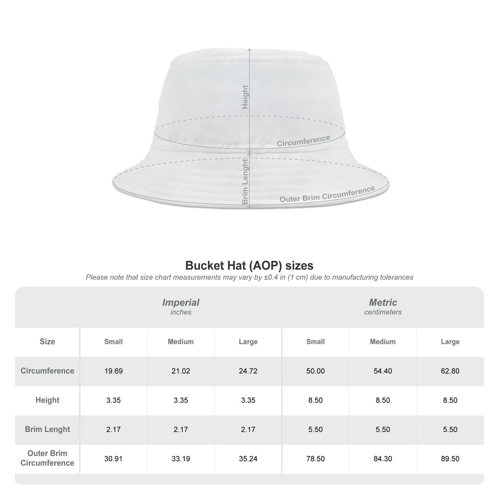 White Bucket Hat