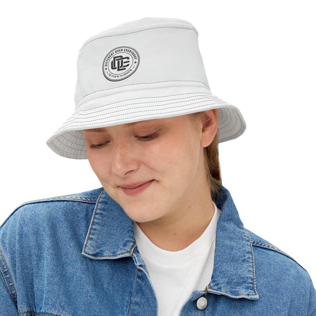 White Bucket Hat