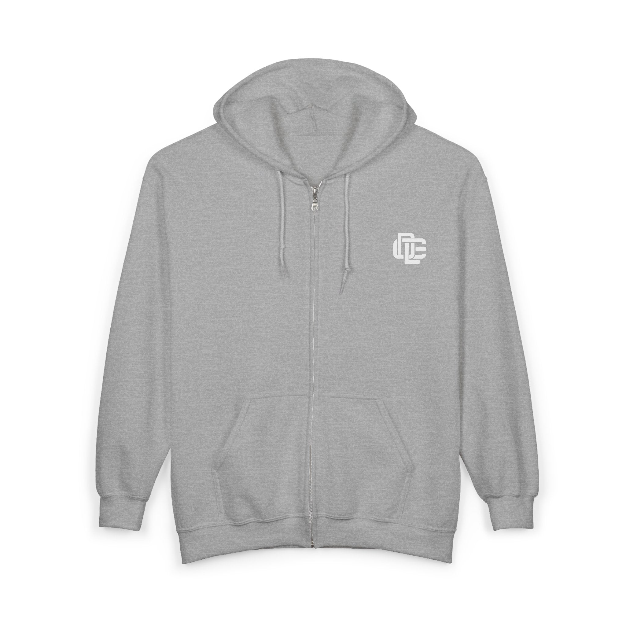Unisex DOE Full Zip Hooded Sweatshirt