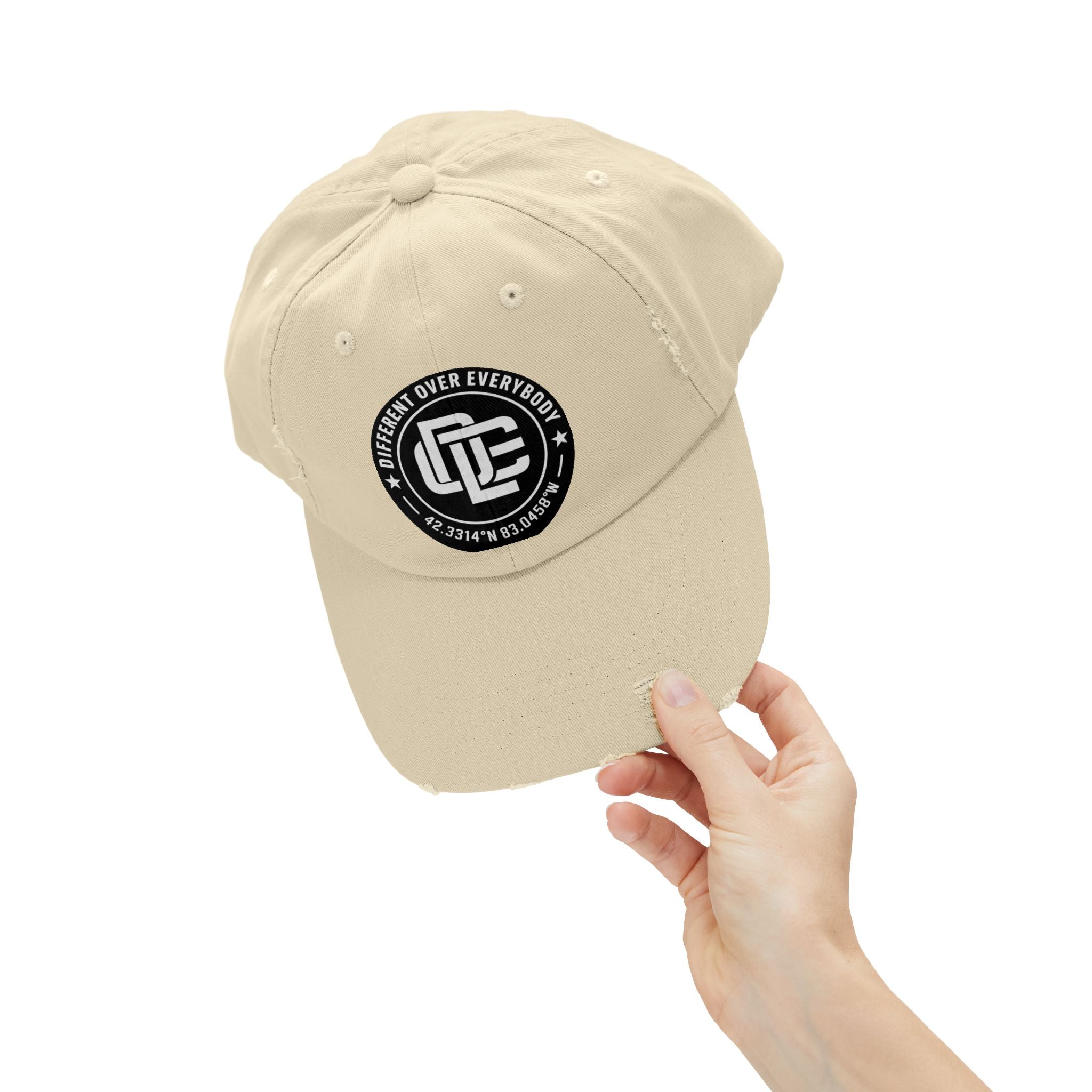 Unisex Distressed Cap